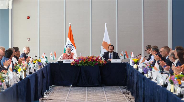 PM participated in the ‘Business Event’, in Cyprus on June 15, 2025.:Prime Minister's Office PM participated in the ‘Business Event’, in Cyprus on June 15, 2025.:Prime Minister
