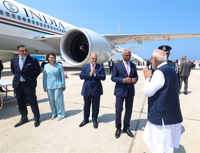 PM departs for Alberta, Canada from Cyprus on June 16, 2025.:Prime Minister's Office PM departs for Alberta, Canada from Cyprus on June 16, 2025.:Prime Minister