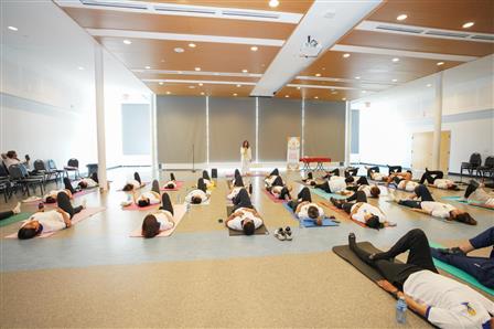 Yoga for inner peace. A morning special yoga session was organised by the Consulate General of India with Delhi Association of Canada, in Brampton reflecting the spirit of ‘Yoga For One Earth One Health’, in the run up to IDY2025 on June 16, 2025.:AYUSH