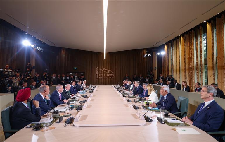 PM participated in the 51st G7 summit meeting at Kananaskis, in Canada on June 17, 2025.:Prime Minister's Office PM participated in the 51st G7 summit meeting at Kananaskis, in Canada on June 17, 2025.:Prime Minister
