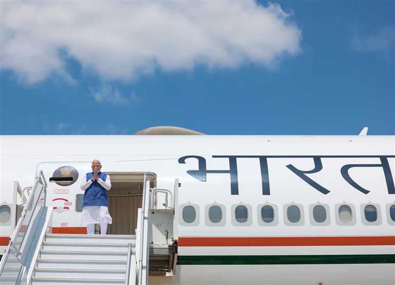 PM arrives at Zagreb airport, in Croatia on June 18, 2025.:Prime Minister's Office PM arrives at Zagreb airport, in Croatia on June 18, 2025.:Prime Minister