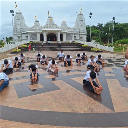 The All India Institute of Ayurveda (AIIA) Celebrates 11th IDY with Harita Yoga Treks at Iconic location across Goa, under Harita Yoga campaign, on June 15, 2025.:AYUSH