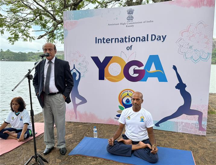 The Assistant High Commission of India in Kandy, Sri Lanka organised the 8th yoga event of 11th IDY2025 in collaboration with North Western Provincial Council on June 19, 2025.:AYUSH