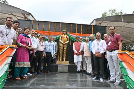 The Minister of State for Defence, Shri Sanjay Seth visited Defence Materials and Stores Research & Development Establishment (DMSRDE), a DRDO laboratory based in Kanpur, Uttar Pradesh on June 29, 2025.