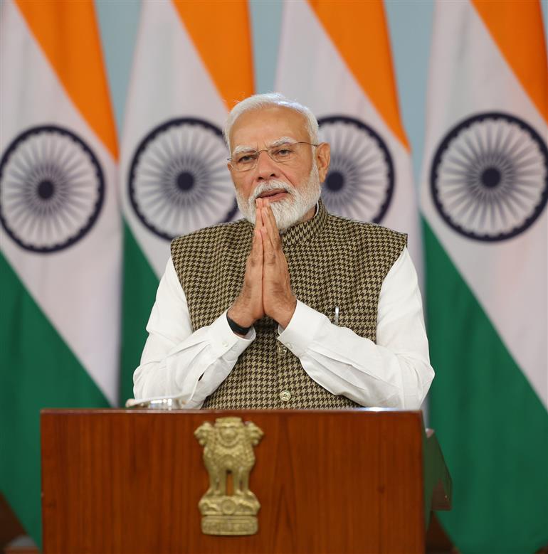 PM’s remarks during a programme at Bavaliyali Dham, in Gujarat via video message on March 20, 2025.