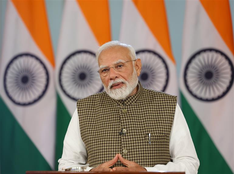 PM’s remarks during a programme at Bavaliyali Dham, in Gujarat via video message on March 20, 2025.