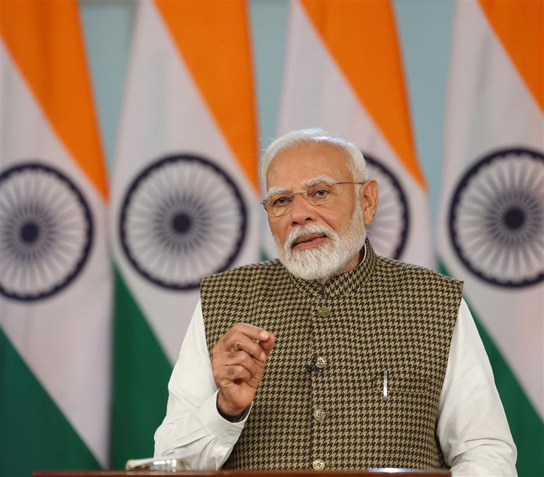PM’s remarks during a programme at Bavaliyali Dham, in Gujarat via video message on March 20, 2025.