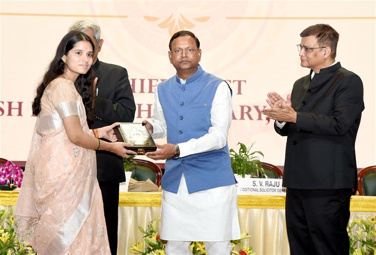 The Minister of State for Finance, Shri Pankaj Chaudhary participates in ED Day celebrations, in New Delhi on May 01, 2025.