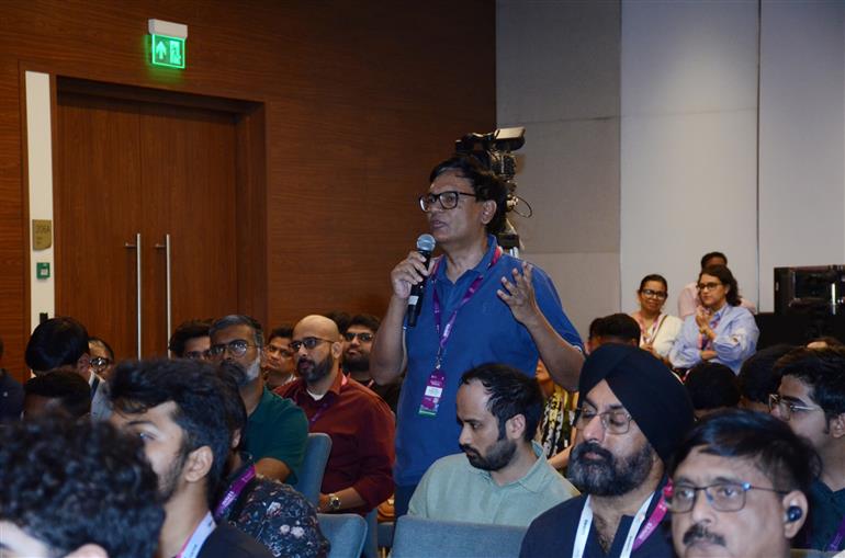Glimpses of Audience interaction at WAVES-2025, in Mumbai, Maharashtra on May 02, 2025.:Ministry of Information & Broadcasting