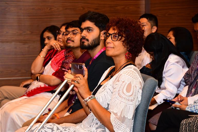 IPs Transcending borders, cultures and platforms (Norika Matsumoto, Richard Lewis, Makiko Inaba, Nadia Darries & Ken Pontac) at WAVES-2025, in Mumbai, Maharashtra on May 02, 2025.:Ministry of Information & Broadcasting