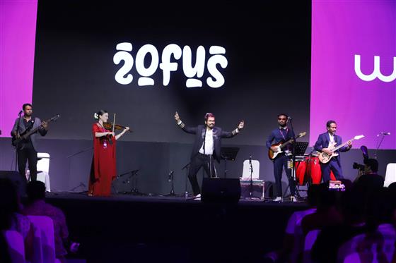 Rocking the stage: Battle of the bands are brings the house down with their electrifying performance at Waves 2025 in Mumbai, Maharashtra on May 04, 2025.:Ministry of Information & Broadcasting