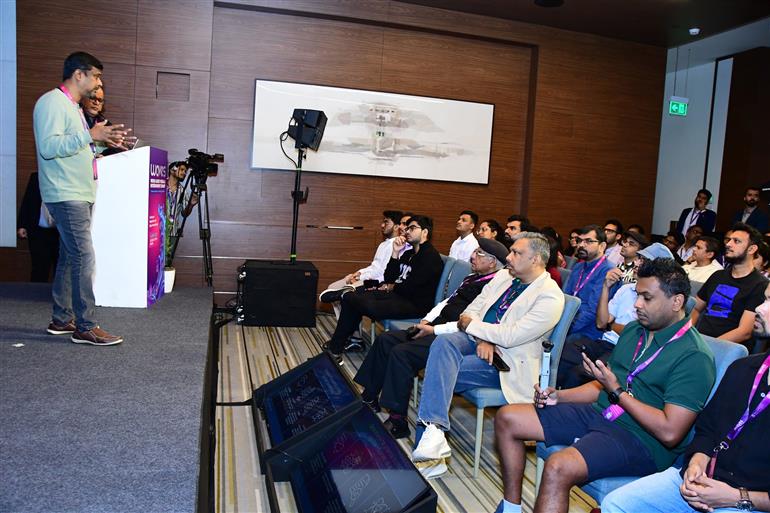 Audience interaction at Masterclass of WAVES 2025 - How Cloud technology can help in scaling startups in Mumbai, Maharashtra on May 04, 2025.:Ministry of Information & Broadcasting