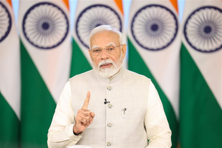 PM’s video message for the Global Conference on Space Exploration on May 07, 2025.