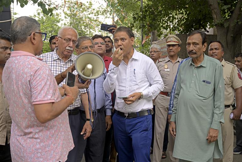 Glimpses of ‘MOCK DRILL’ at Dilshad Garden, in Delhi on May 07, 2025.:Ministry of Information & Broadcasting