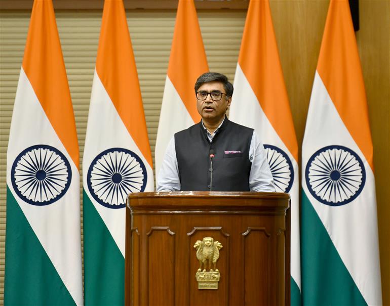 The Secretary, Ministry of External Affairs, Shri Vikram Misri Briefing the media on ‘Operation Sindoor’’, in New Delhi on May 10, 2025.:Ministry of External Affairs