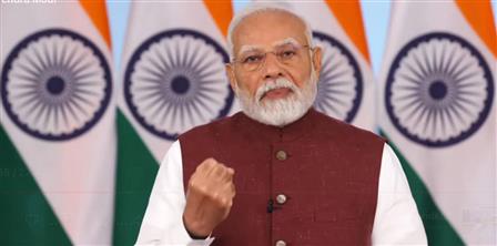 PM addresses the Nation on ‘Operation Sindoor’ via video conferencing on May 12, 2025.:Prime Minister