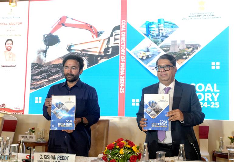 The Union Minister of Coal and Mines, Shri G. Kishan Reddy attends the Half Yearly Review meeting of the coal sector at Ashoka Hotel, in New Delhi on November 13, 2025.