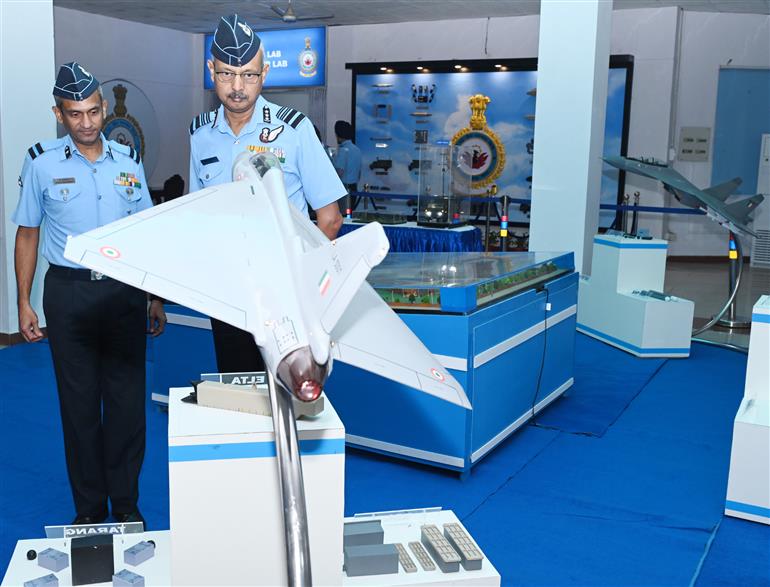 Glimpses of EW Conference ‘Spectrum’ on the theme ‘Leveraging Technology for Universal Modular Scalable Architecture for EW Systems’ at Base Repair Depot Najafgarh, in Delhi on November 14, 2025.