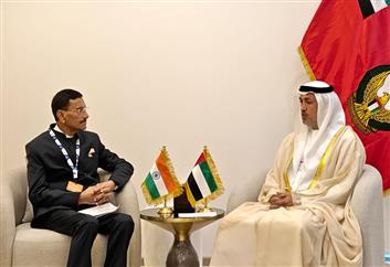 The Minister of State for Defence, Shri Sanjay Seth chaired an Industry Roundtable on the theme ‘Defence Technology Collaboration and Manufacturing in India’ at Dubai, in UAE on November 18, 2025.