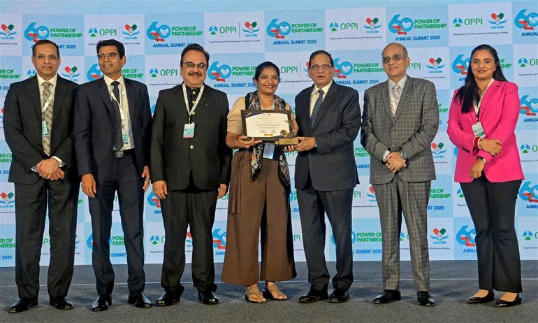 The Member-Health, Niti Aayog, Dr. V. K. Paul at the 60th Annual Summit 2025 of OPPI, in New Delhi on November 20, 2025.