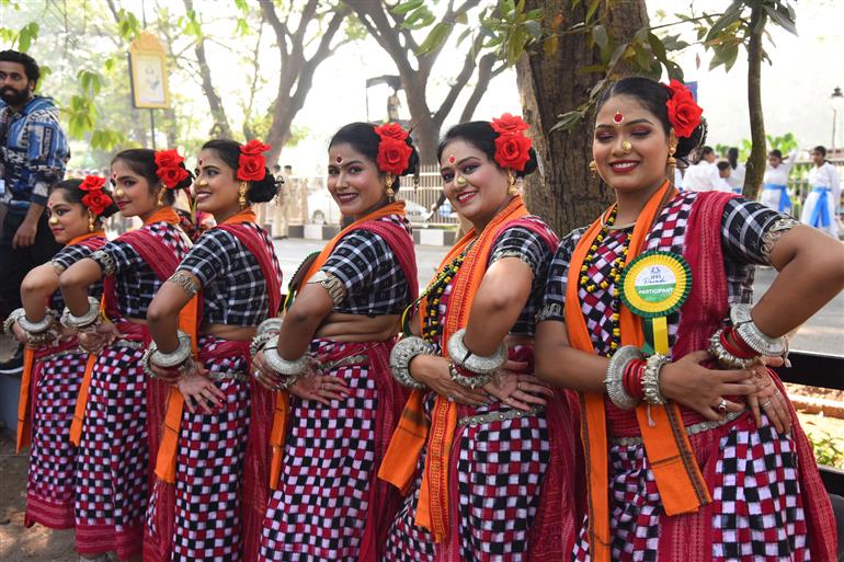 International Film Festival of India opens with a spectacular celebration of cultural performances and vibrant floats, vividly representing India’s cinematic legacy, in Panaji, Goa on November 20, 2025.