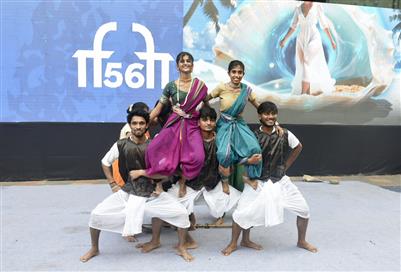 Glimpses of the Cultural programme at the INOX during the 56th International Film Festival of India (IFFI), in Goa on November 22, 2025.