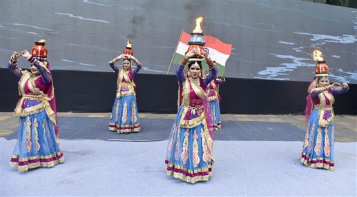 Glimpses of the Cultural programme at the INOX during the 56th International Film Festival of India (IFFI), in Goa on November 22, 2025.