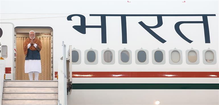 PM arrives in New Delhi after attending the 20th G20 Leaders’ Summit in Johannesburg under South Africa’s Presidency on November 24, 2025.