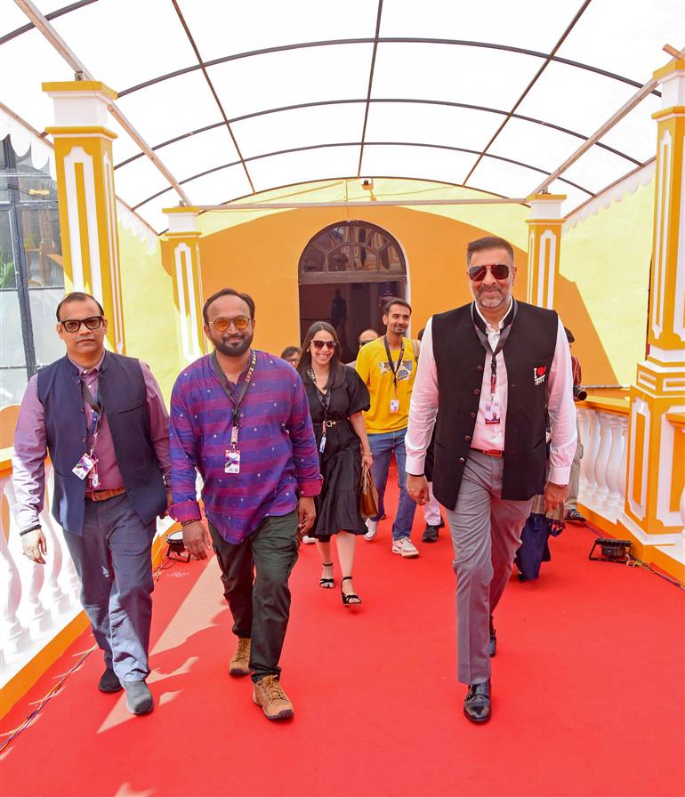 The team of the film ‘Hamsafar’ graced the red carpet of the 56th IFFI, in Goa on November 24, 2025.