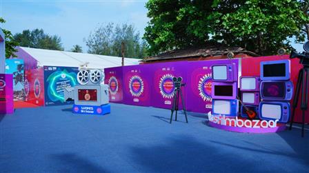 Glimpses of the ‘WAVES Films Bazaar’ during the 56th International Film Festival of India (IFFI), in Goa on November 22, 2025.