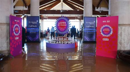 Glimpses of the ‘WAVES Films Bazaar’ during the 56th International Film Festival of India (IFFI), in Goa on November 22, 2025.