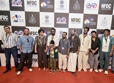 Red carpet of film “Sarkeet” during 56th International Film Festival of India (IFFI), in Goa on November 27, 2025.