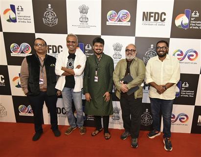 Red carpet of film “Ta Dhom” during 56th International Film Festival of India (IFFI), in Goa on November 27, 2025.