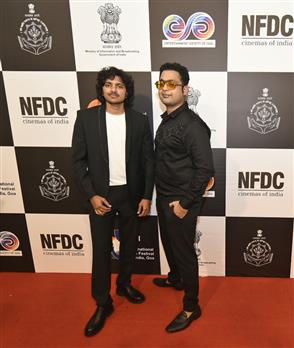 Red carpet of film “Andhra King Taluka” during 56th International Film Festival of India (IFFI), in Goa on November 27, 2025.