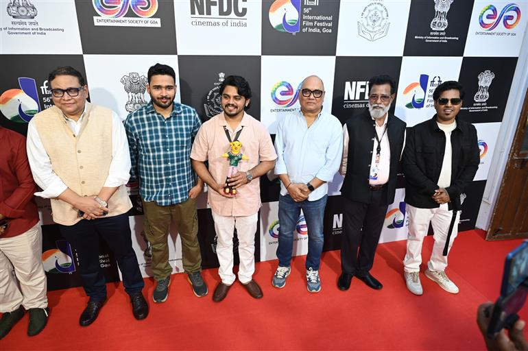 The team of movie “Maliput Melodies” graced the red carpet at 56th International Film Festival of India (IFFI), in Goa on November 22, 2025.