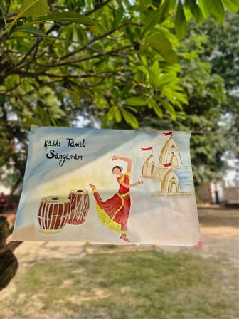 Creativity and heritage came together as Vasanta College for Women, IIT BHU hosted a Poster Making Competition and Exhibition as part of the pre-event activities for Kashi Tamil Sangamam 4.0. Students participated, showcasing artistic reflections on shared culture, traditions and the enduring bond between Tamil Nadu and Kashi, in Varanasi on November 29, 2025.:Ministry of Education