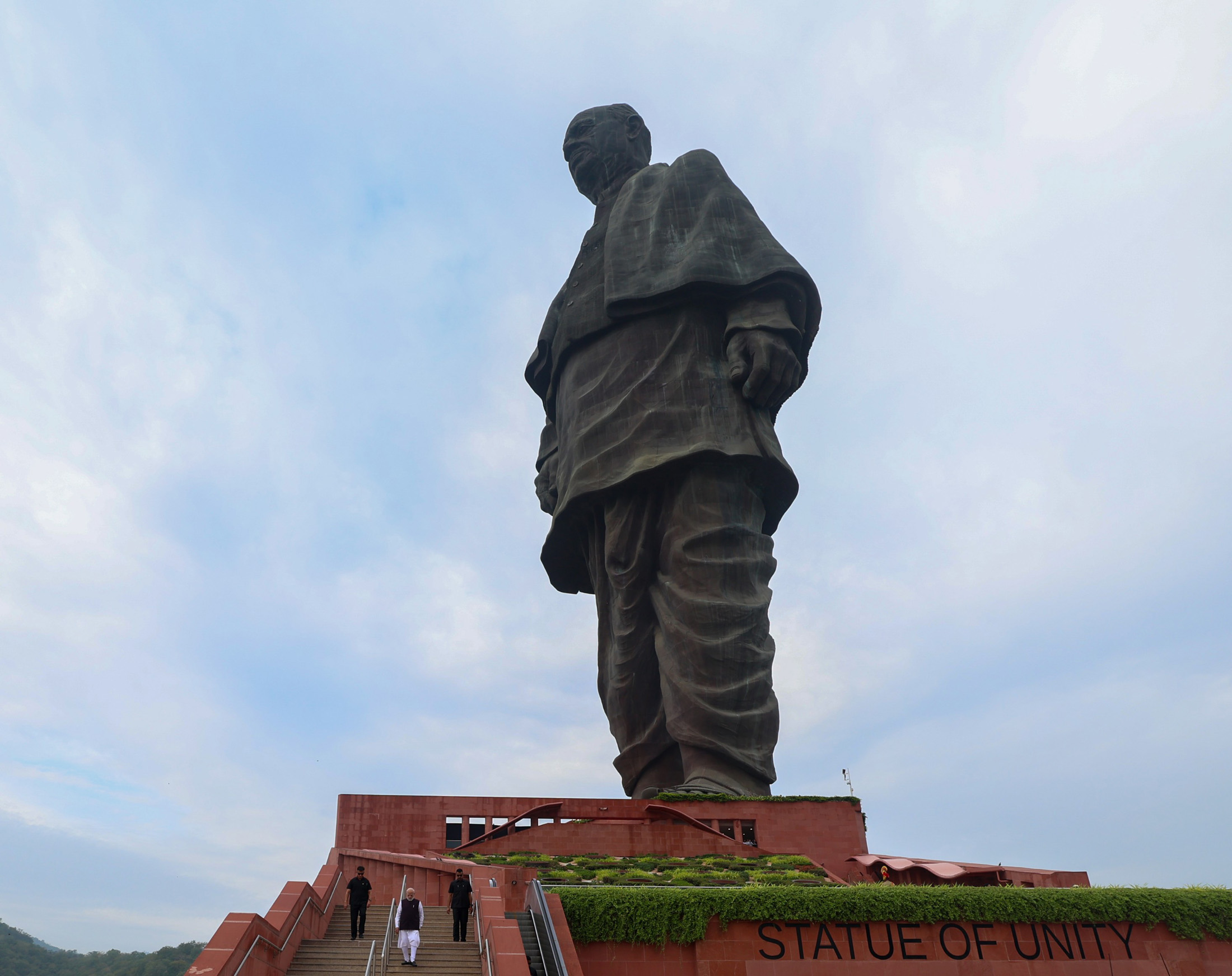 Sardar Vallabhbhai Patel at Kevadia, in Gujarat 