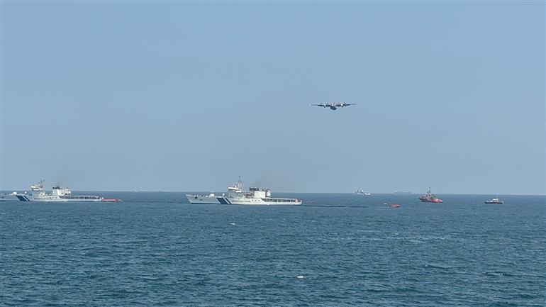 Glimpses of the 10th edition of the National Level Pollution Response Exercise (NATPOLREX-X) along with the 27th National Oil Spill Disaster Contingency Plan (NOSDCP), in Tamil Nadu on October 06, 2025. The Director General, ICG, Shri Paramesh Sivamani graced the event.