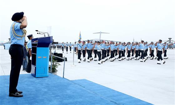 Glimpses of the 93rd anniversary of the Indian Air Force (IAF) was commemorated at Air Force Station Hindan, in Ghaziabad on October 08, 2025. 