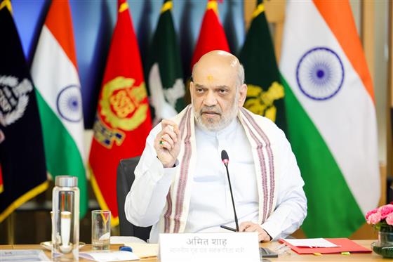 The Union Minister for Home Affairs and Cooperation, Shri Amit Shah chaired a high-level security review meeting on Jammu and Kashmir, in New Delhi on October 09, 2025.