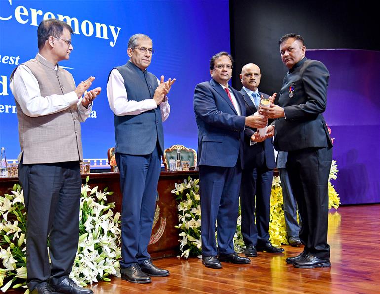 The Secretary, Ministry of Home Affairs, Shri Govind Mohan attends the Valedictory Session of  Conference on Extradition of Fugitives - Challenges and Strategies held at Bharat Mandapam, in New Delhi on October 17, 2025.