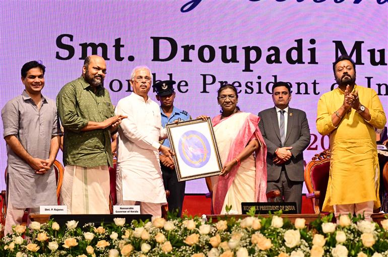 The President of India, Smt. Droupadi Murmu graced the centenary celebrations of St. Teresa’s College at Ernakulam, in Kerala on October 24, 2025.