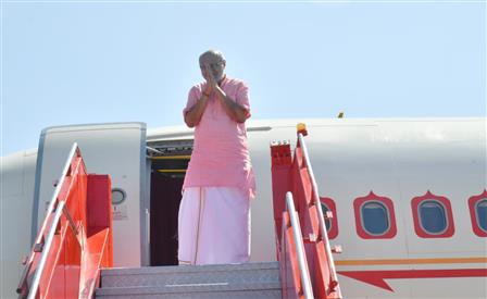 The Vice-President of India, Shri C. P. Radhakrishnan concluded his visit to Tamil Nadu after attending a series of events in Coimbatore, Tiruppur, Madurai, and Ramanathapuram on October 30, 2025.