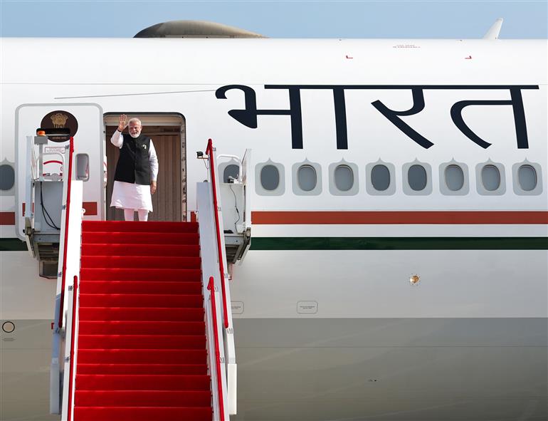 PM departs from China for India on September 01, 2025.