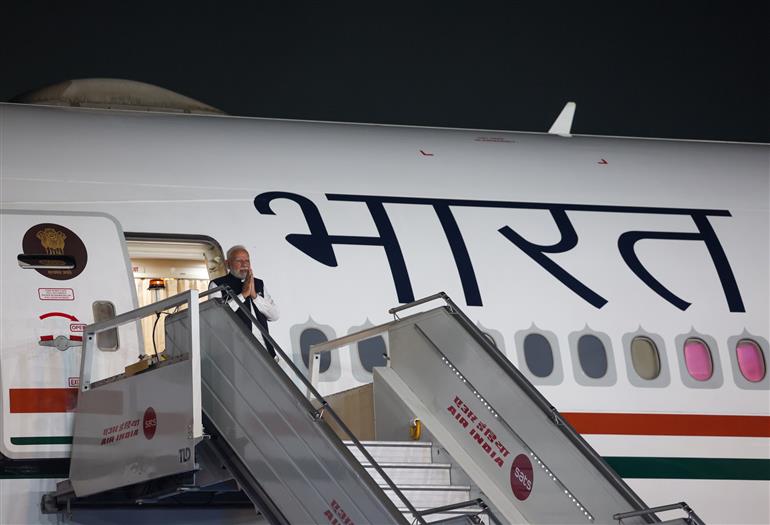 PM arrives at Delhi after concluding his two-nation visit to China and Japan on September 01, 2025.:Prime Minister's Office PM arrives at Delhi after concluding his two-nation visit to China and Japan on September 01, 2025.:Prime Minister