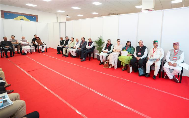 PM held a review meeting at Kangra, in Himachal Pradesh on September 09, 2025.