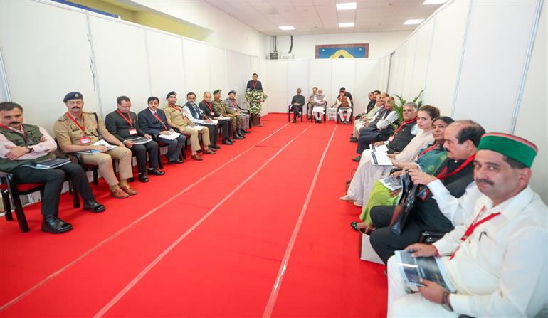 PM held a review meeting at Kangra, in Himachal Pradesh on September 09, 2025.