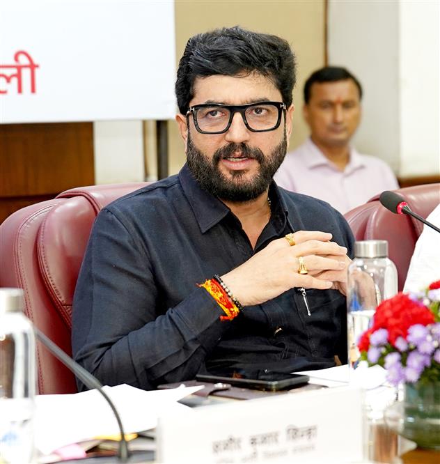 The Minister of State for Civil Aviation and Cooperation, Shri Murlidhar Mohol chaired a meeting of Hindi Salahkar Samiti at Rajiv Gandhi Bhawan, in New Delhi on September 09, 2025.