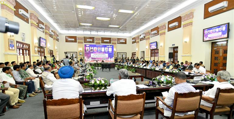 The Lok Sabha Speaker, Shri Om Birla chaired the 11th Commonwealth Parliamentary Association (CPA) meeting at Bangalore, in Karnataka on September 11, 2025.