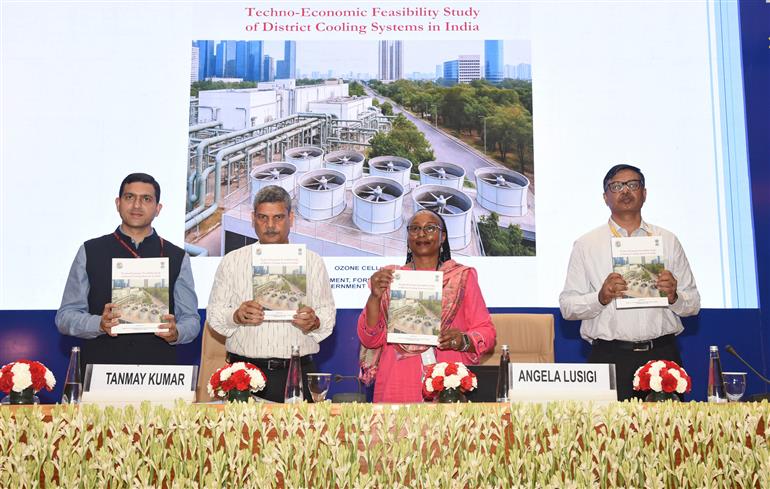 The Secretary, Ministry of Environment, Forest and Climate Change, Shri Tanmay Kumar at the 31st World Ozone Day, in New Delhi on September 16, 2025.
